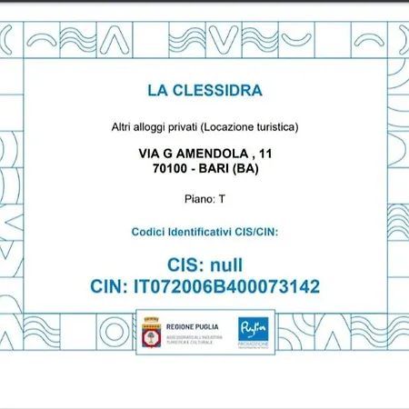 Bed & Breakfast La Clessidra